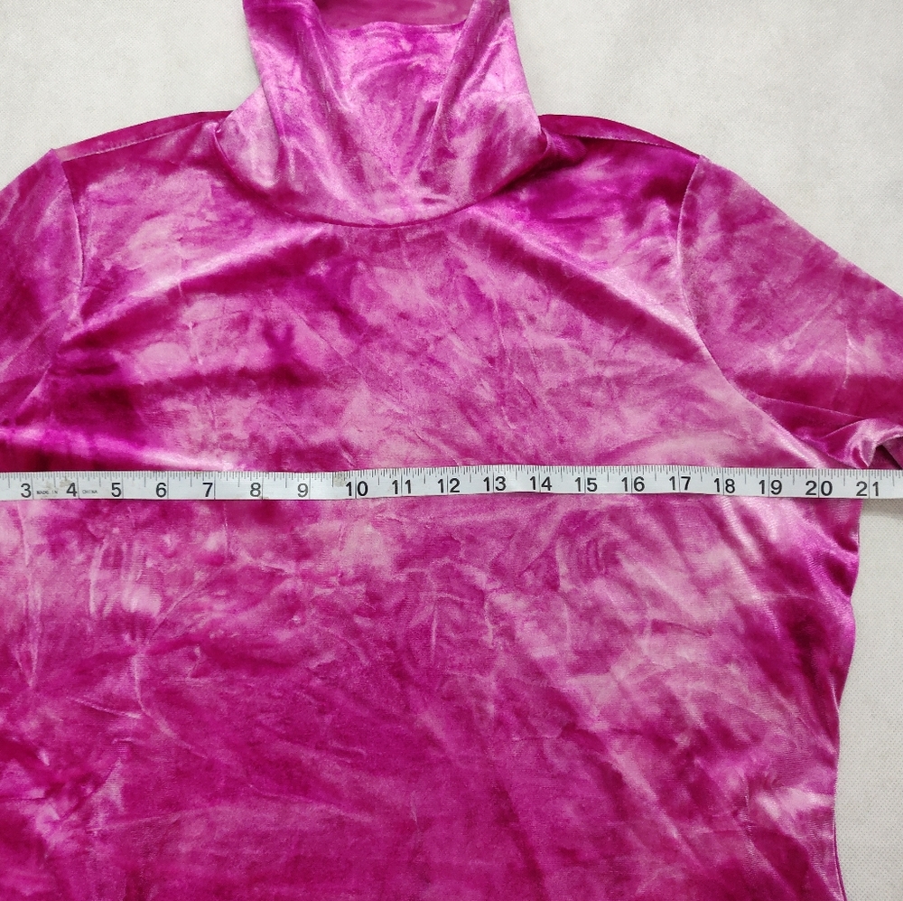 NWT RACHEL Rachel Roy Val Tie-Dyed Turtle Neck XXL - Picture 7 of 7